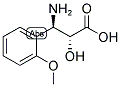 3-(R)-AMINO-2-(R)-HYDROXY-3-(2-METHOXY-PHENYL)-PROPIONIC ACID Struktur