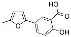 2-HYDROXY-5-(5-METHYL-FURAN-2-YL)-BENZOIC ACID Struktur