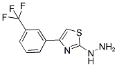 [4-(3-TRIFLUOROMETHYL-PHENYL)-THIAZOL-2-YL]-HYDRAZINE Struktur