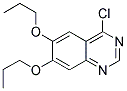 4-CHLORO-6,7-DIPROPOXY-QUINAZOLINE Struktur