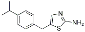 5-(4-ISOPROPYLBENZYL)-1,3-THIAZOL-2-AMINE Struktur