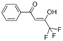 4,4,4-TRIFLUORO-3-HYDROXY-1-PHENYL-BUT-2-EN-1-ONE Struktur