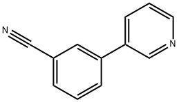 3-(3-PYRIDINYL)BENZONITRILE Struktur