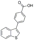 4-(1-BENZOTHIEN-3-YL)BENZOIC ACID Struktur