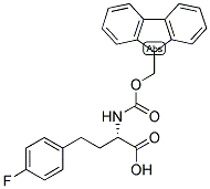 (S)-2-(9H-FLUOREN-9-YLMETHOXYCARBONYLAMINO)-4-(4-FLUORO-PHENYL)-BUTYRIC ACID