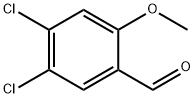 4,5-DICHLORO-2-METHOXYBENZALDEHYDE Struktur