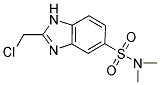 2-(CHLOROMETHYL)-N,N-DIMETHYL-1H-BENZIMIDAZOLE-5-SULFONAMIDE Struktur