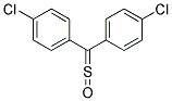 1-CHLORO-4-[(4-CHLOROPHENYL)(SULFINYL)METHYL]BENZENE Struktur