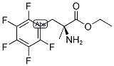 ALANINE, 2-METHYL-3-PENTAFLUOROPHENYL, ETHYL ESTER Struktur