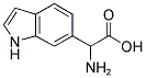 AMINO-(1H-INDOLE-6-YL)-ACETIC ACID Struktur