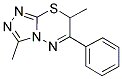 3,7-DIMETHYL-6-PHENYL-7H-[1,2,4]TRIAZOLO[3,4-B][1,3,4]THIADIAZINE Struktur