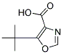 5-(TERT-BUTYL)-1,3-OXAZOLE-4-CARBOXYLIC ACID Struktur