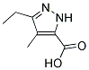 5-ETHYL-4-METHYL-2H-PYRAZOLE-3-CARBOXYLIC ACID Struktur