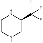 (R)-2-TRIFLUOROMETHYL-PIPERAZINE Struktur