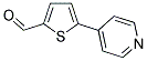 5-(4-PYRIDINYL)-2-THIOPHENECARBALDEHYDE Struktur