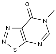 6-METHYL[1,2,3]THIADIAZOLO[5,4-D]PYRIMIDIN-7(6H)-ONE Struktur