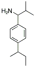 1-(4-SEC-BUTYLPHENYL)-2-METHYLPROPAN-1-AMINE Struktur