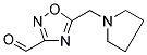 5-(1-PYRROLIDINYLMETHYL)-1,2,4-OXADIAZOLE-3-CARBALDEHYDE Struktur