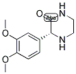 (R)-3-(3,4-DIMETHOXY-PHENYL)-PIPERAZIN-2-ONE Struktur