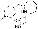 2-(4-METHYL-PIPERAZIN-1-YLMETHYL)-AZEPANE, OXALIC ACID Struktur