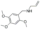 N-(2,4,5-TRIMETHOXYBENZYL)PROP-2-EN-1-AMINE Struktur