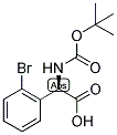 (R)-(2-BROMO-PHENYL)-TERT-BUTOXYCARBONYLAMINO-ACETIC ACID Struktur