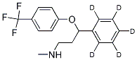 FLUOXETINE-D5 Struktur