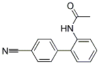 N-(4'-CYANO[1,1'-BIPHENYL]-2-YL)ACETAMIDE Struktur