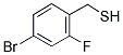 4-BROMO-2-FLUOROBENZYL MERCAPTAN Struktur