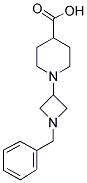 1-(1-BENZYL-AZETIDIN-3-YL)-PIPERIDINE-4-CARBOXYLIC ACID Struktur