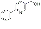 [6-(3-IODOPHENYL)PYRIDIN-3-YL]METHANOL Struktur