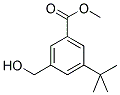 3-(1,1-DIMETHYLETHYL)-5-(HYDROXYMETHYL)BENZOIC ACID METHYL ESTER Struktur