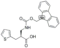 (S)-2-[(9H-FLUOREN-9-YLMETHOXYCARBONYLAMINO)-METHYL]-3-THIOPHEN-2-YL-PROPIONIC ACID Struktur