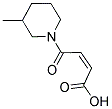 (2Z)-4-(3-METHYLPIPERIDIN-1-YL)-4-OXOBUT-2-ENOIC ACID Struktur