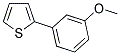 2-(3-METHOXYPHENYL)THIOPHENE Struktur