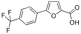 5-(4-TRIFLUOROMETHYL-PHENYL)-FURAN-2-CARBOXYLIC ACID Struktur