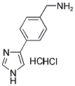 4-(1H-IMIDAZOL-4-YL)-BENZYLAMINE DIHYDROCHLORIDE Struktur