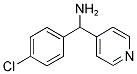 C-(4-CHLORO-PHENYL)-C-PYRIDIN-4-YL-METHYLAMINE Struktur