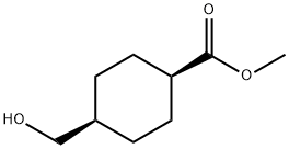 METHYL CIS-4-HYDROXYMETHYLCYCLOHEXANE-1-CARBOXYLATE Struktur