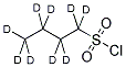 1-BUTANE-D9-SULFONYL CHLORIDE Struktur