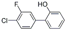 4'-CHLORO-3'-FLUORO[1,1'-BIPHENYL]-2-OL Struktur