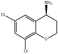 (S)-6,8-DICHLORO-CHROMAN-4-YLAMINE Struktur