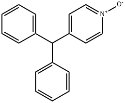 4-BENZHYDRYL-PYRIDINE 1-OXIDE Struktur