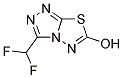 3-(DIFLUOROMETHYL)[1,2,4]TRIAZOLO[3,4-B][1,3,4]THIADIAZOL-6-OL Struktur