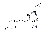 (R)-2-TERT-BUTOXYCARBONYLAMINO-4-(4-METHOXY-PHENYL)-BUTYRIC ACID Struktur