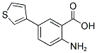 2-AMINO-5-(3-THIENYL)BENZOIC ACID Struktur