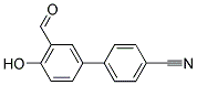 3'-FORMYL-4'-HYDROXY[1,1'-BIPHENYL]-4-CARBONITRILE Struktur