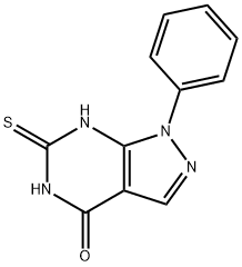 6-MERCAPTO-1-PHENYL-1,5-DIHYDRO-4H-PYRAZOLO[3,4-D]PYRIMIDIN-4-ONE