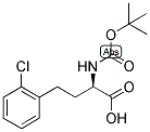 (R)-2-TERT-BUTOXYCARBONYLAMINO-4-(2-CHLORO-PHENYL)-BUTYRIC ACID Struktur