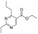 ETHYL-2-ETHYL-4-PROPYL-5-PYRIMIDINE CARBOXYLATE Struktur